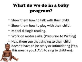 Programming for Babies at your Library | PPT