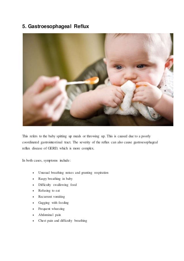 Babies breathing problems