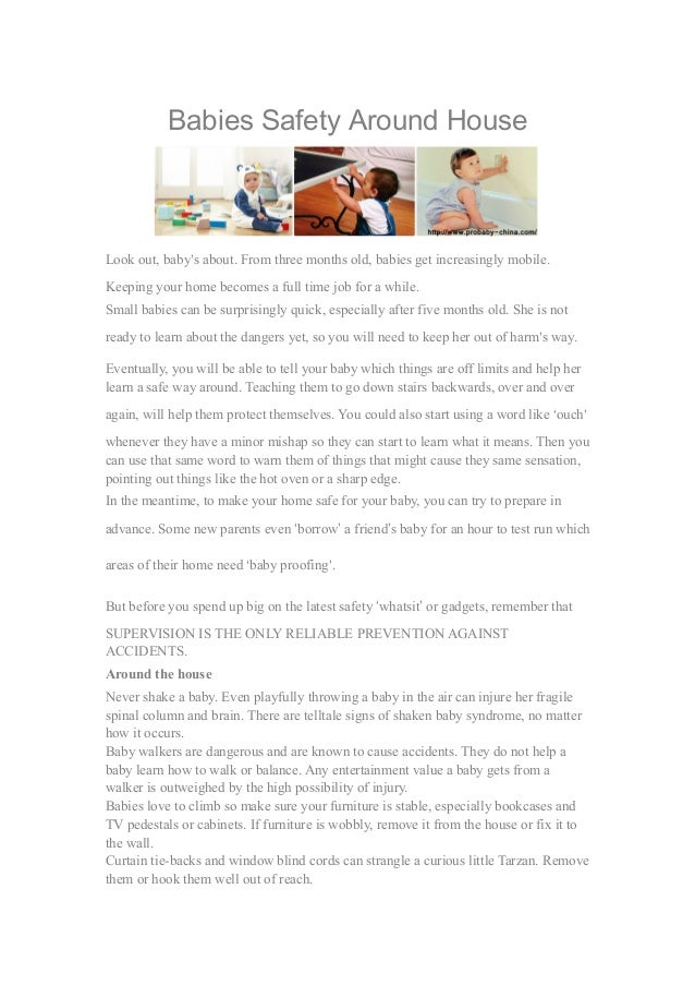 full house baby proofing