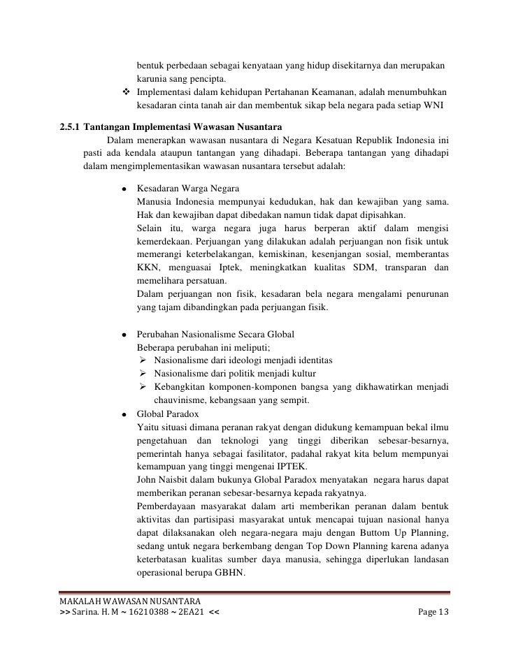 Bab Ii Wawasan Nusantara