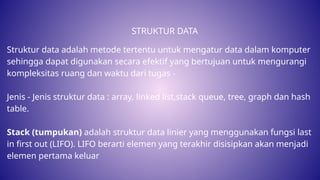 MATERI INFORMATIKA KELAS 8 BERPIKIR KOMPUTASIONAL | PPTX