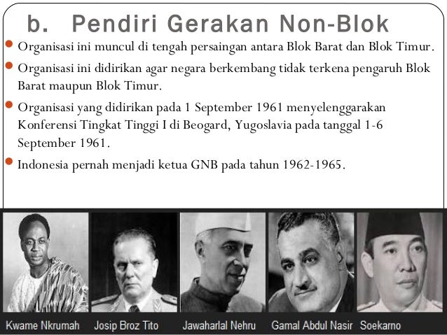 Negara Pendiri Gerakan Non Blok Python