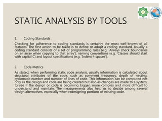 Bab iii static techniques | PPT