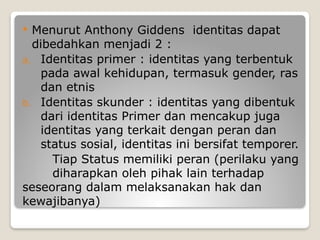 BAB III Identitas diri kelas 10 kurikulum merdeka | PPTX