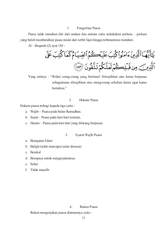 Zakat, Puasa dan Haji