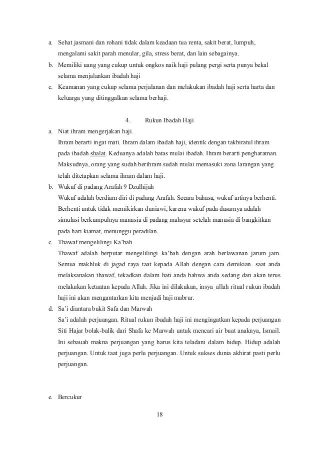 Zakat, Puasa dan Haji