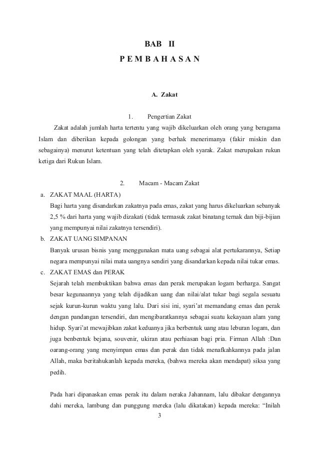 Zakat, Puasa dan Haji