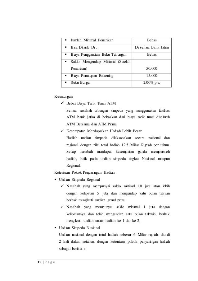 Laporan Pkl Bank Jatim