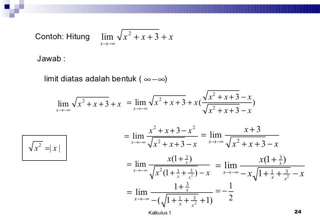 Bab 3 Limit Dan Kekontinuan Kalkulus 1