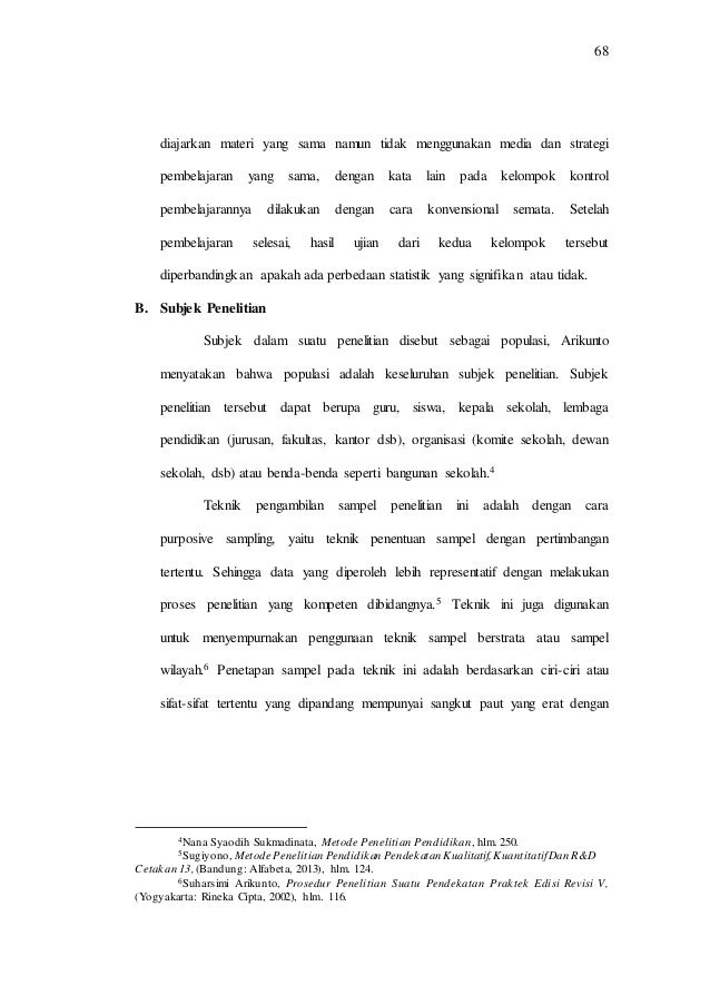 Bab Iii Metode Penelitian Penelitian Eksperimen Murni