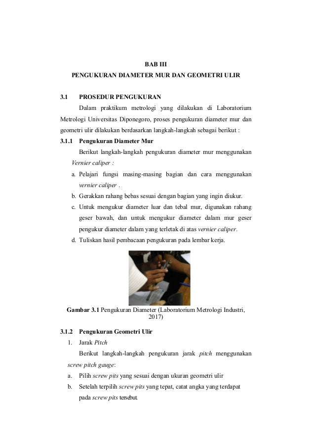 Tabel Ukuran Baut Dan Mur Pdf