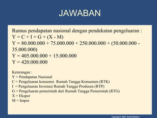 Bab II mengukur aktivitas ekonomi | PPT