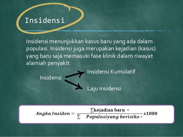 Bab ii perhitungan dalam epidemiologi part 2 Bab ii perhitungan dalam epidemiologi part 2