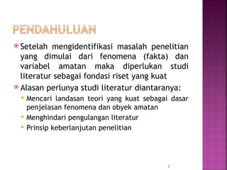 Comprehensive Guide to Conducting Effective Literature Reviews in ...