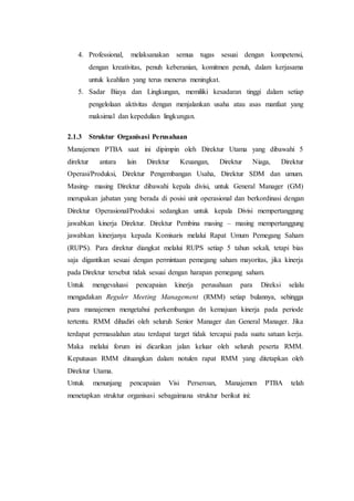 Bab ii tinjauan umum PTBA | DOCX