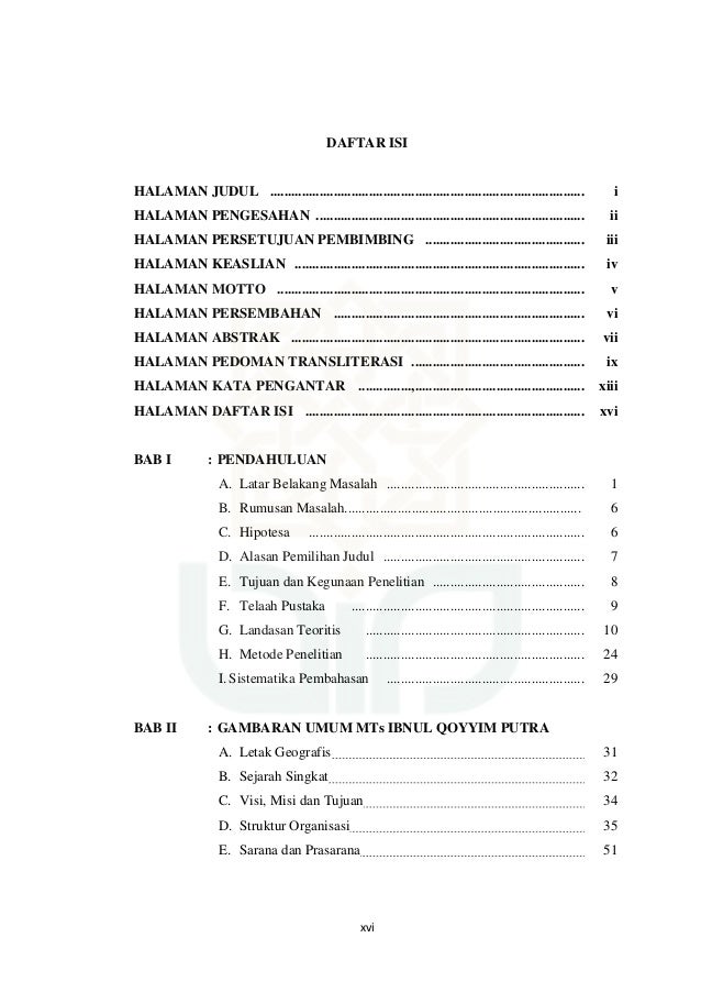 Contoh Latar Belakang Skripsi Bahasa Arab - Contoh Makalah Terbaru 2021