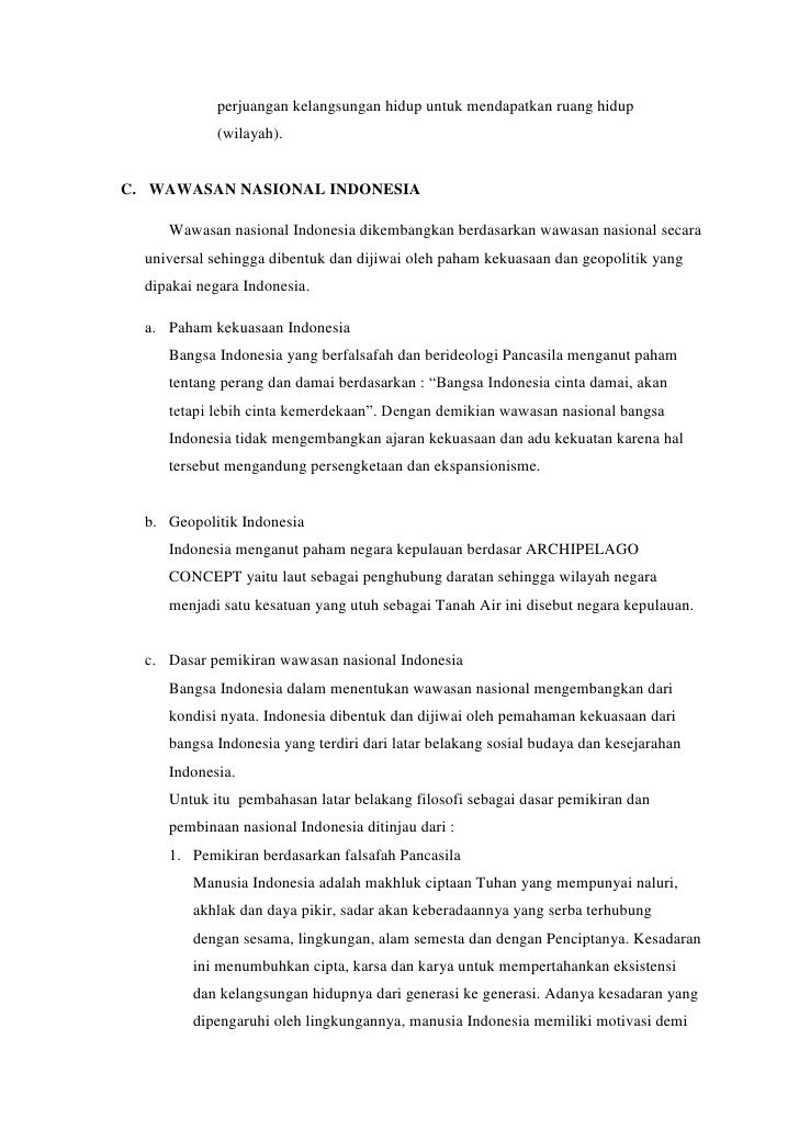 Bab 2 Wawasan Nusantara