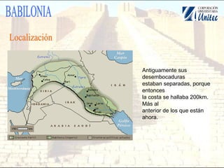 Antiguamente sus
desembocaduras
estaban separadas, porque
entonces
la costa se hallaba 200km.
Más al
anterior de los que están
ahora.