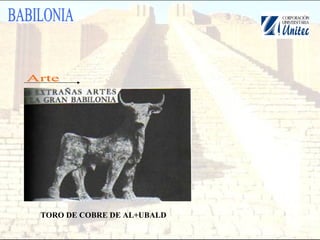 TORO DE COBRE DE AL+UBALD