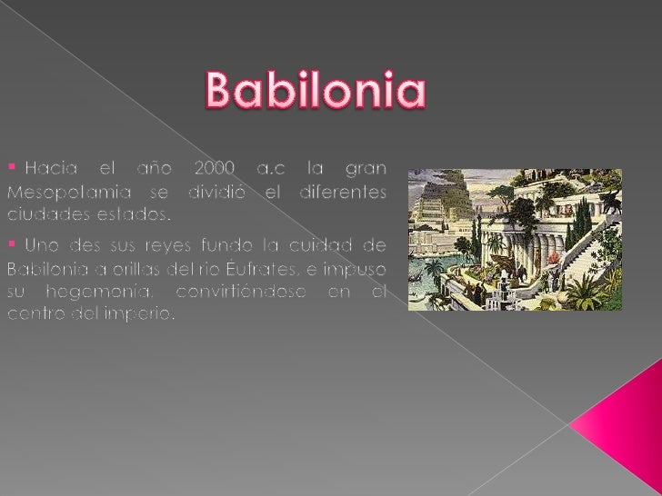 Babilonia.
