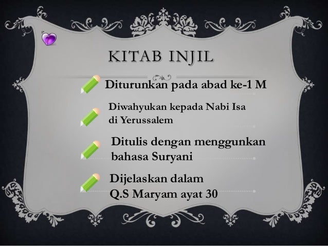 Bab Iman Kepada Kitab Allah