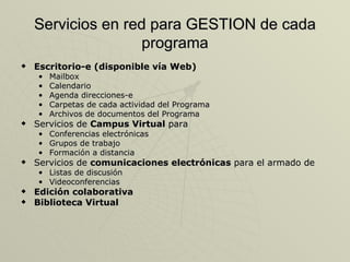 Red Académica Electrónica de CLACSO
     RAEC - http://raec.clacso.edu.ar/
Plataforma de Servicios para centros miembros y...