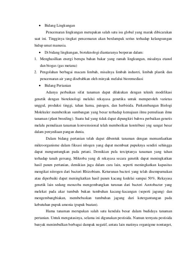 Makalah Bioteknologi
