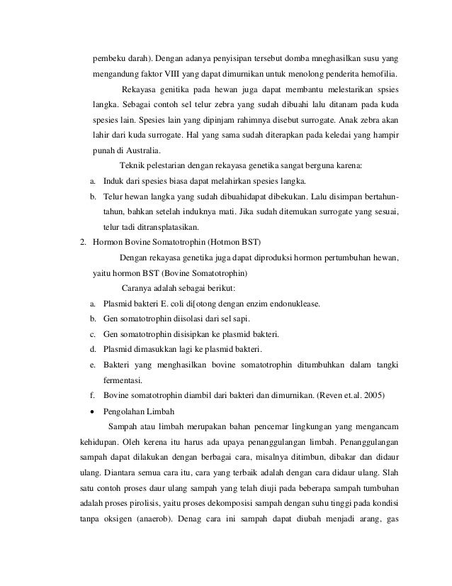 Makalah Bioteknologi