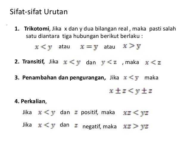 Bab I Sistem Bilangan Riil