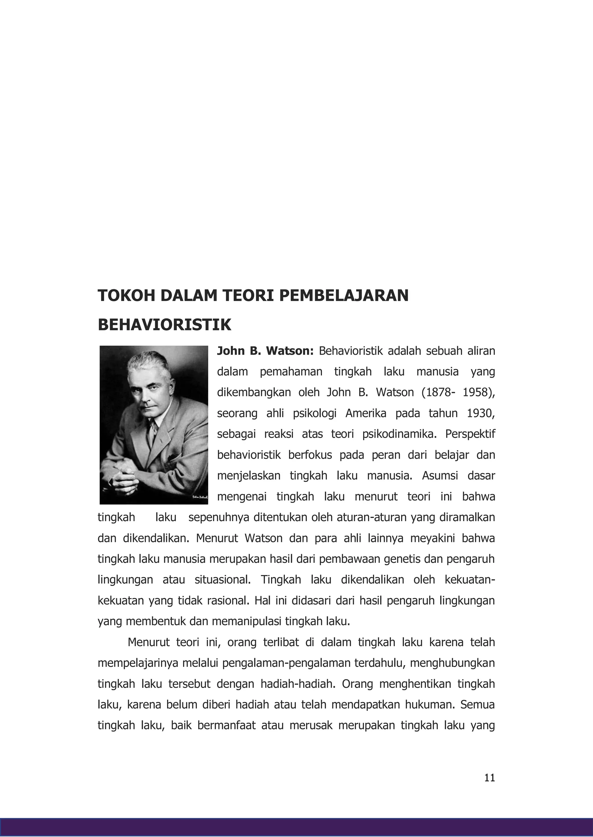 Teori belajar Kognitivisme, Behaviorisme, Humanisme, Dan Konstruktivisme