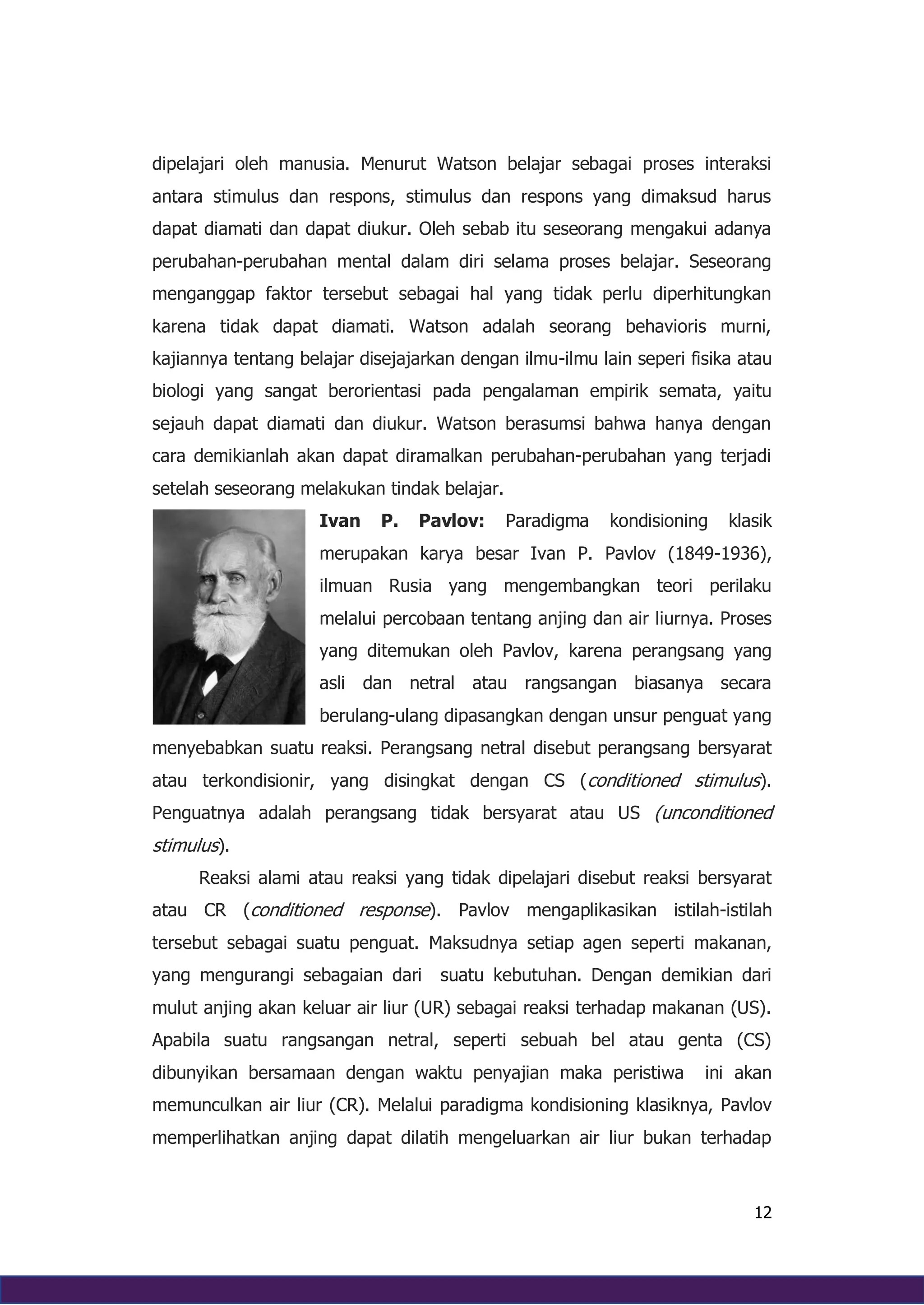 Teori belajar Kognitivisme, Behaviorisme, Humanisme, Dan Konstruktivisme