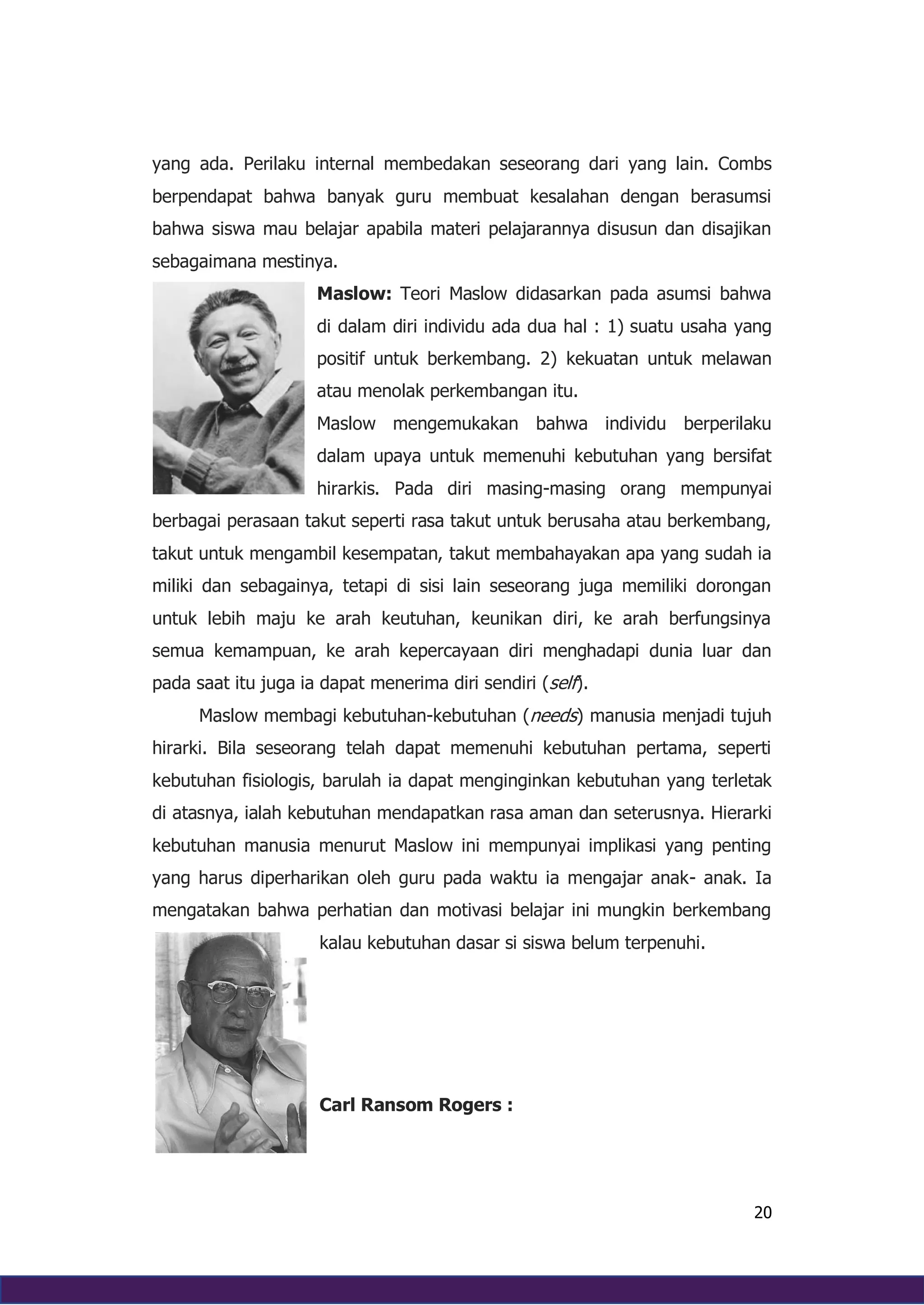 Teori belajar Kognitivisme, Behaviorisme, Humanisme, Dan Konstruktivisme