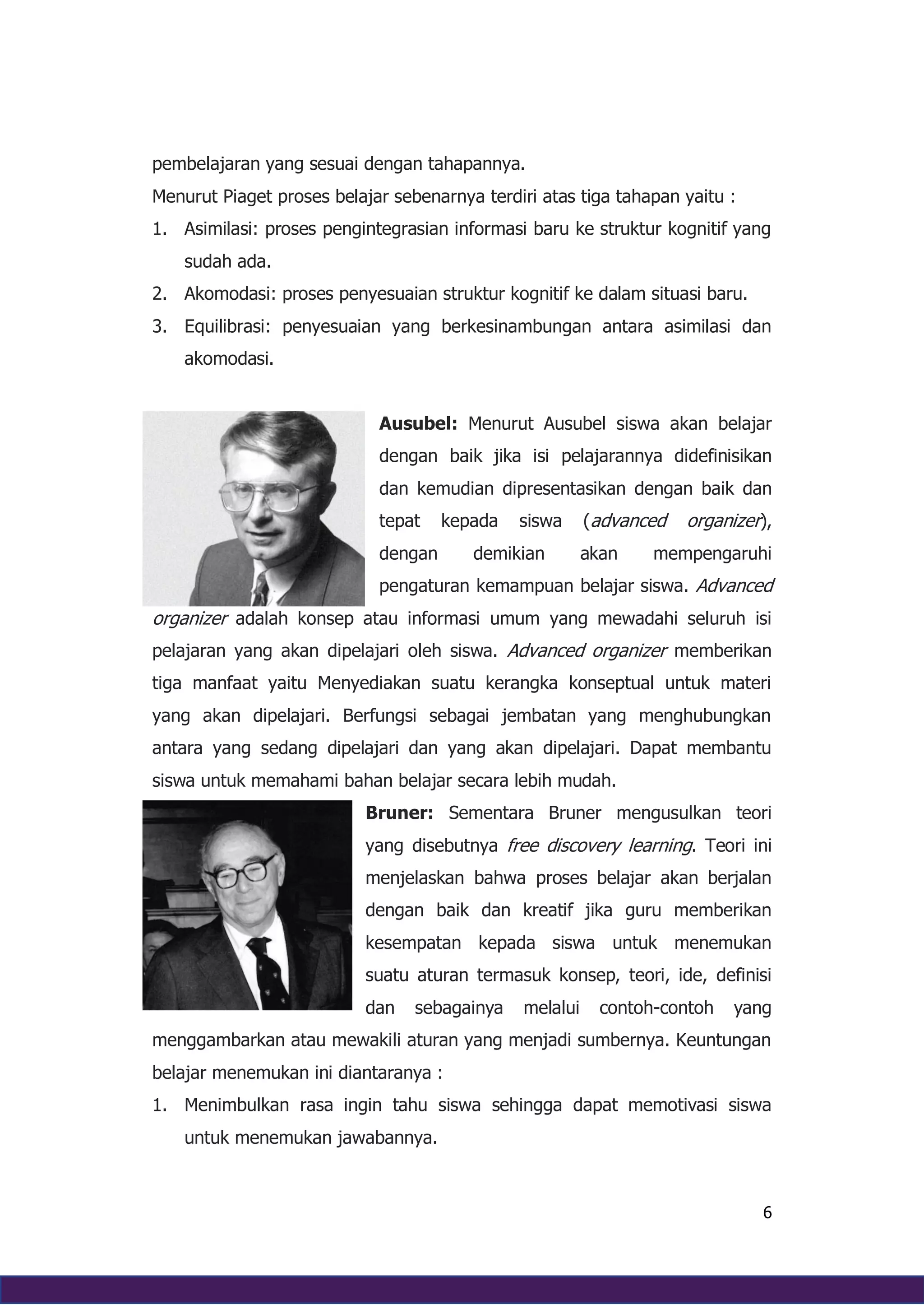 Teori belajar Kognitivisme, Behaviorisme, Humanisme, Dan Konstruktivisme