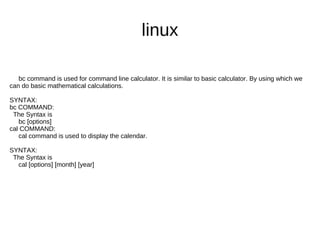 linux ,[object Object]