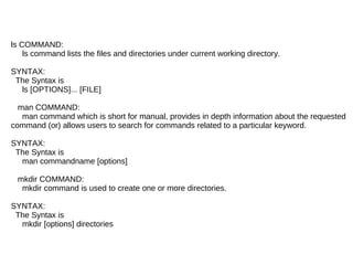 cal command is used to display the calendar.