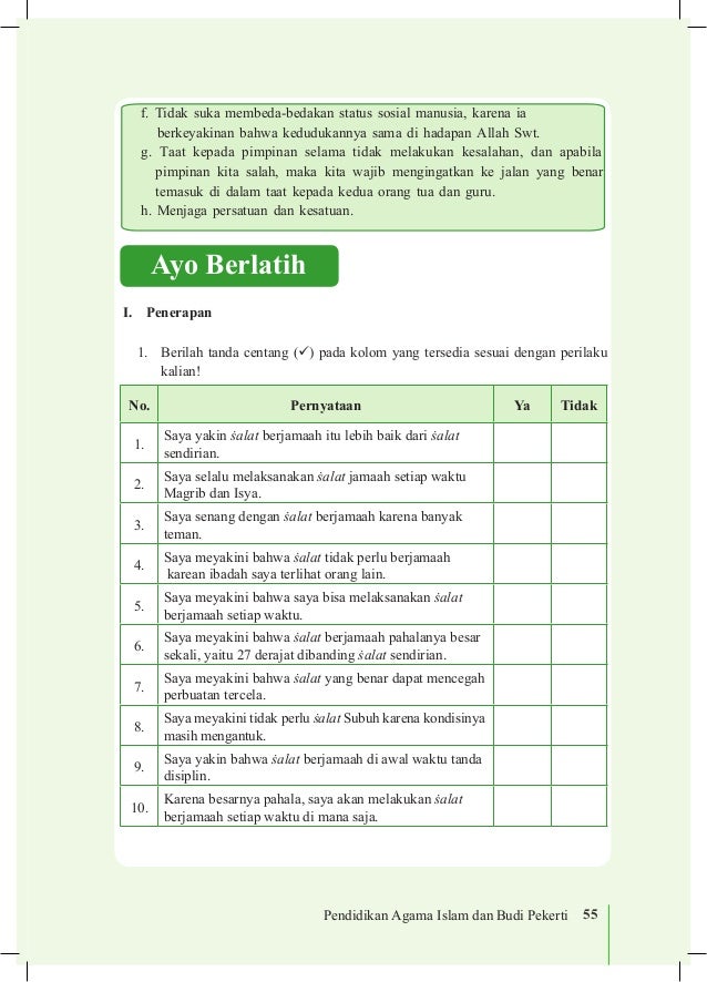 Materi PAI Kelas 7 BAB IV