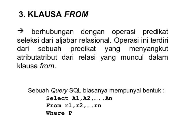 Bab iv sql Bab iv sql