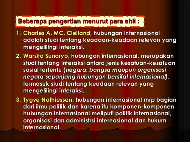 Bab Iv Hubungan Internasional