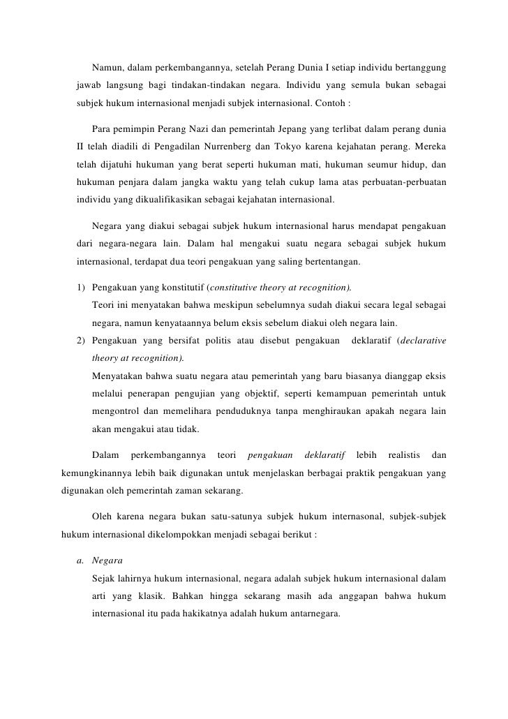 Bab iv hukum internasional dan pengadilan internasional