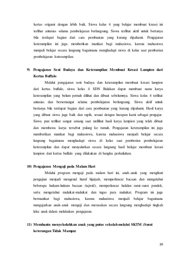 Bab Iv Kkn Hasil Kegiatan bab iv kkn hasil kegiatan