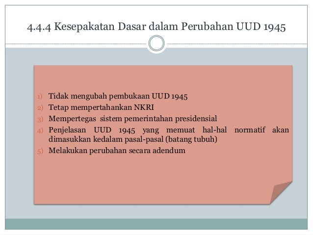 Bab Iv Konstitusi Dan Sistem Politik Nasional Indonesia