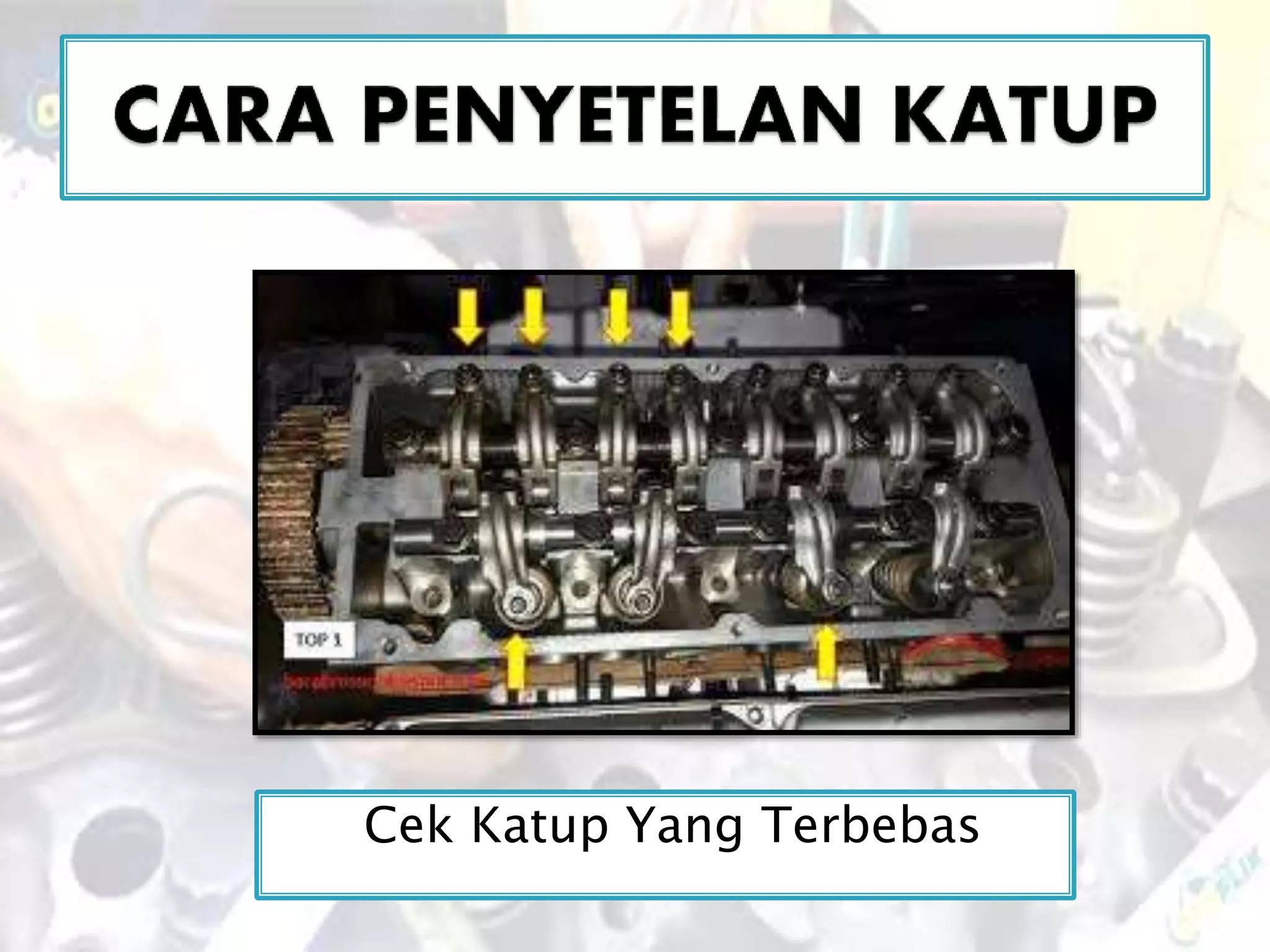 Katup Radiator Motor BAB IV : Mekanisme Katup | PPTX