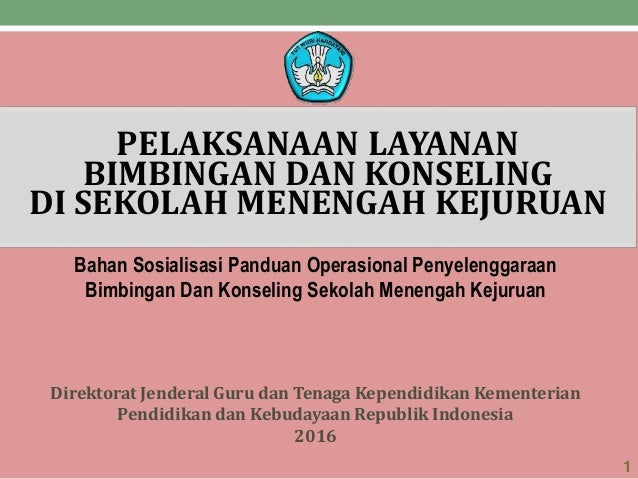 Pelaksanaan Program Bk Smk
