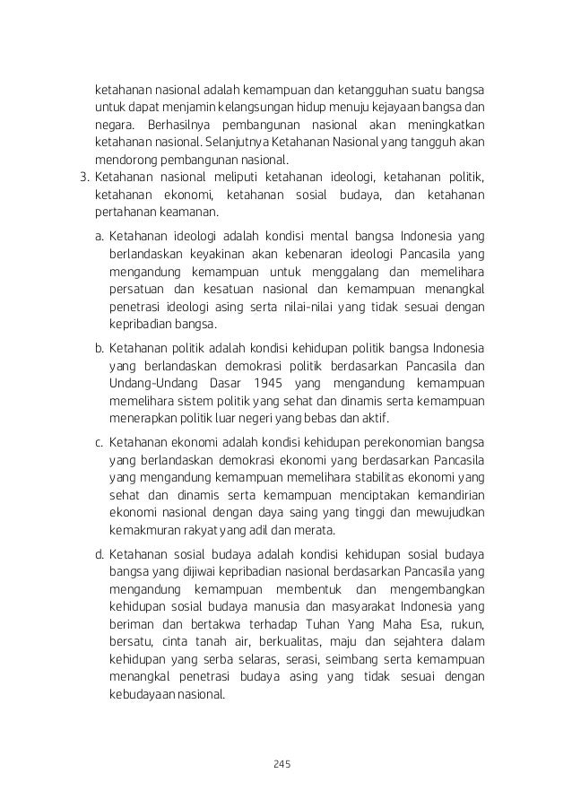 Makalah Urgensi Dan Tantangan Ketahanan Nasional Dan Bela Negara Bagi Indonesia