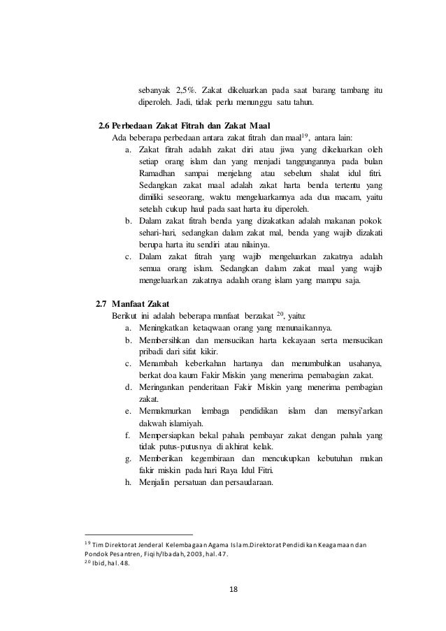Zakat Serta Pembagiannya