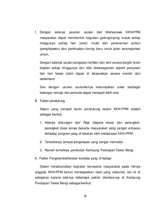 Contoh Faktor Pendukung Dan Penghambat Laporan Kkn Contoh Faktor Pendukung Dan Penghambat Laporan Kkn