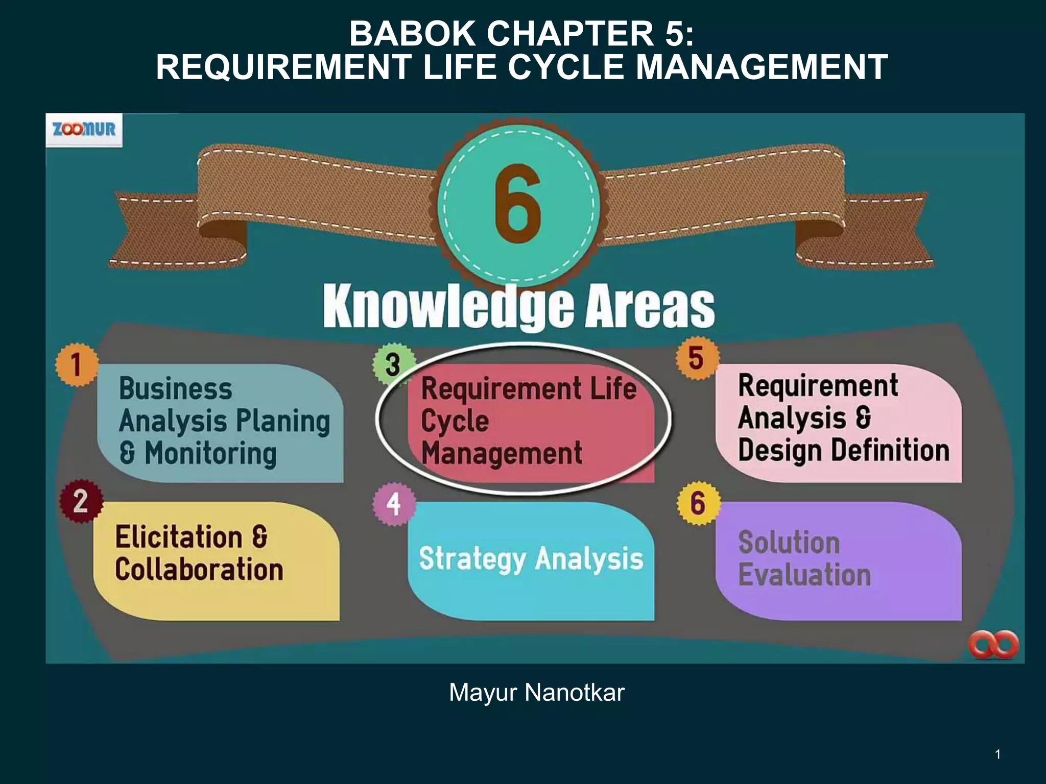 Babok Requirement Life Cycle Management PPT