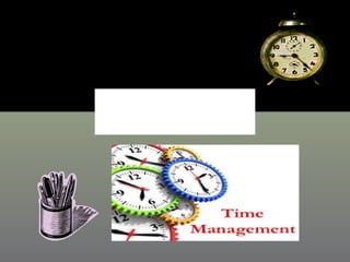  To save time
 To reduce
stress
 To function
effectively
 To increase
our work output
 To have
more control
over our ...