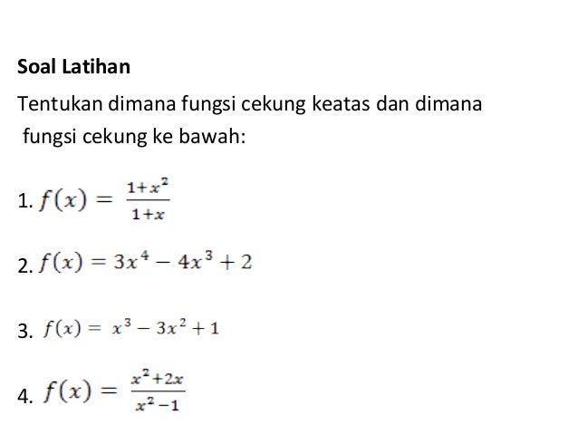 Bab 5 Aplikasi Turunan Kalkulus 1