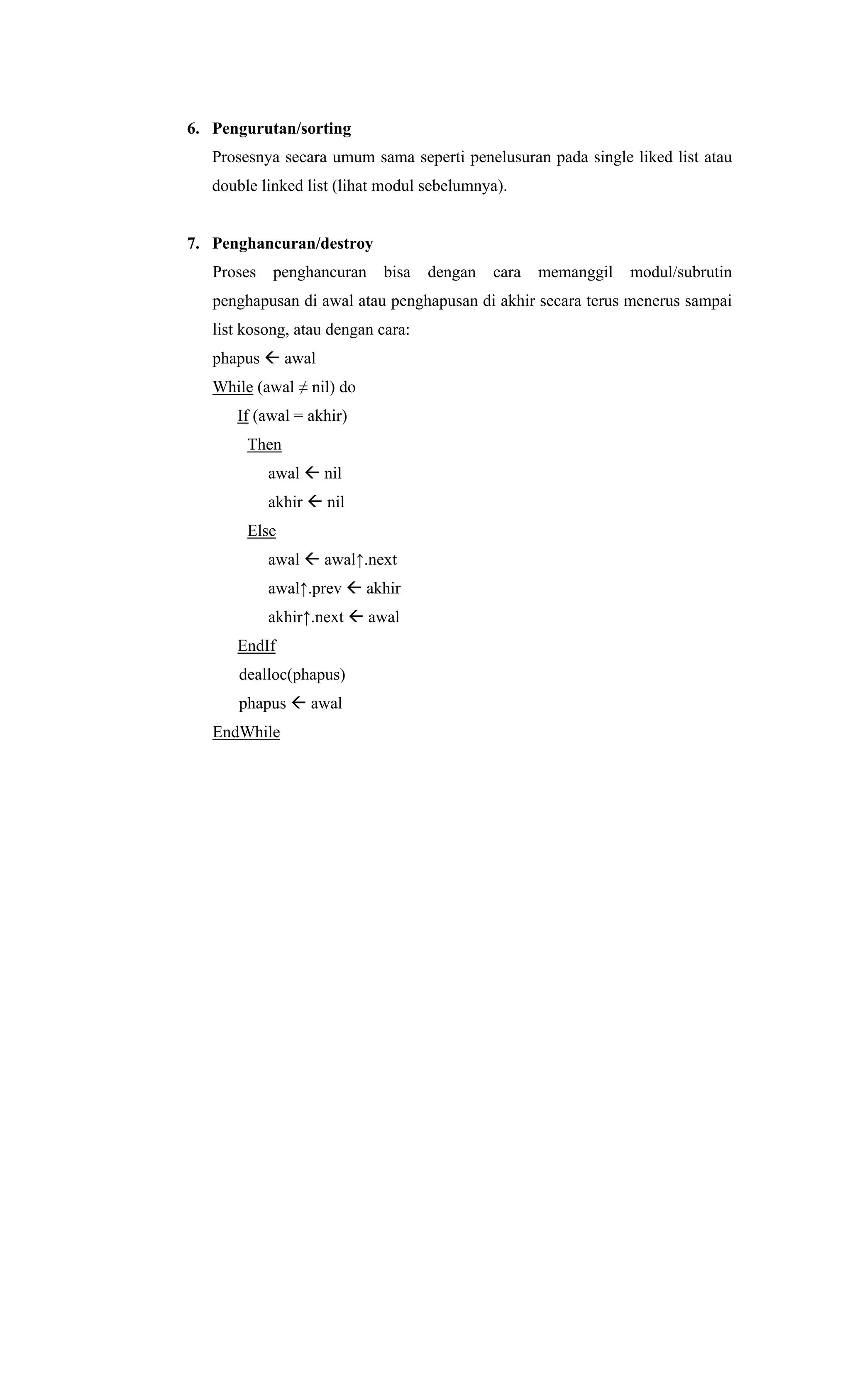 circular linked list | PDF